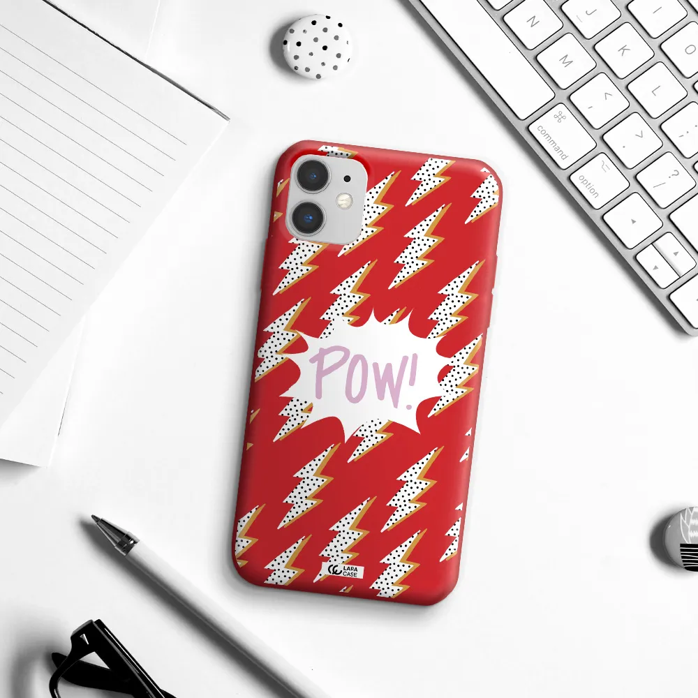 Thunder Apple iPhone 11 Silicone Imperial Red Case