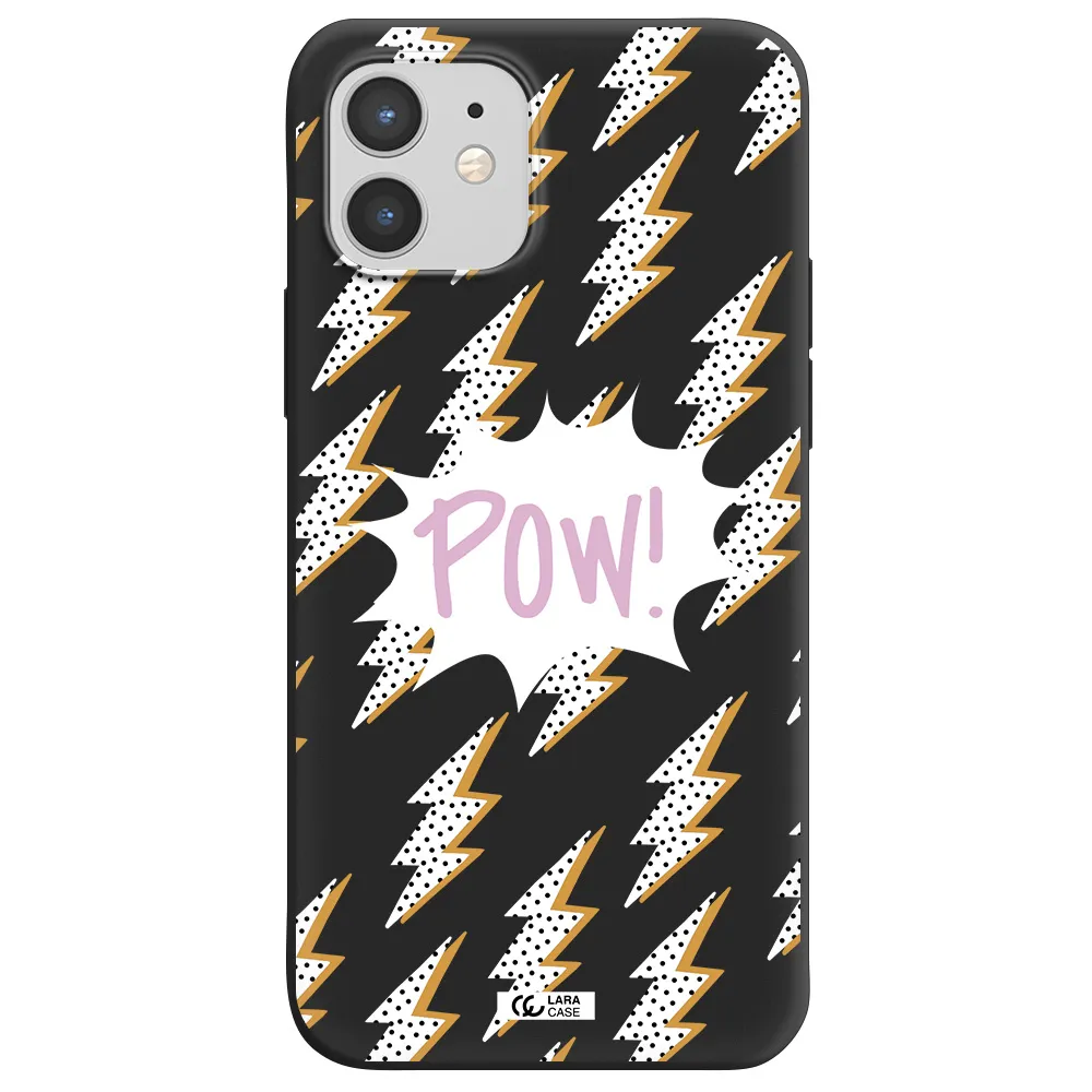 Thunder Apple iPhone 12 mini Silicone black Case