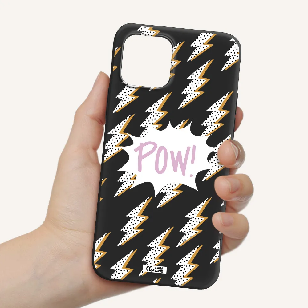 Thunder Apple iPhone 12 mini Silicone black Case