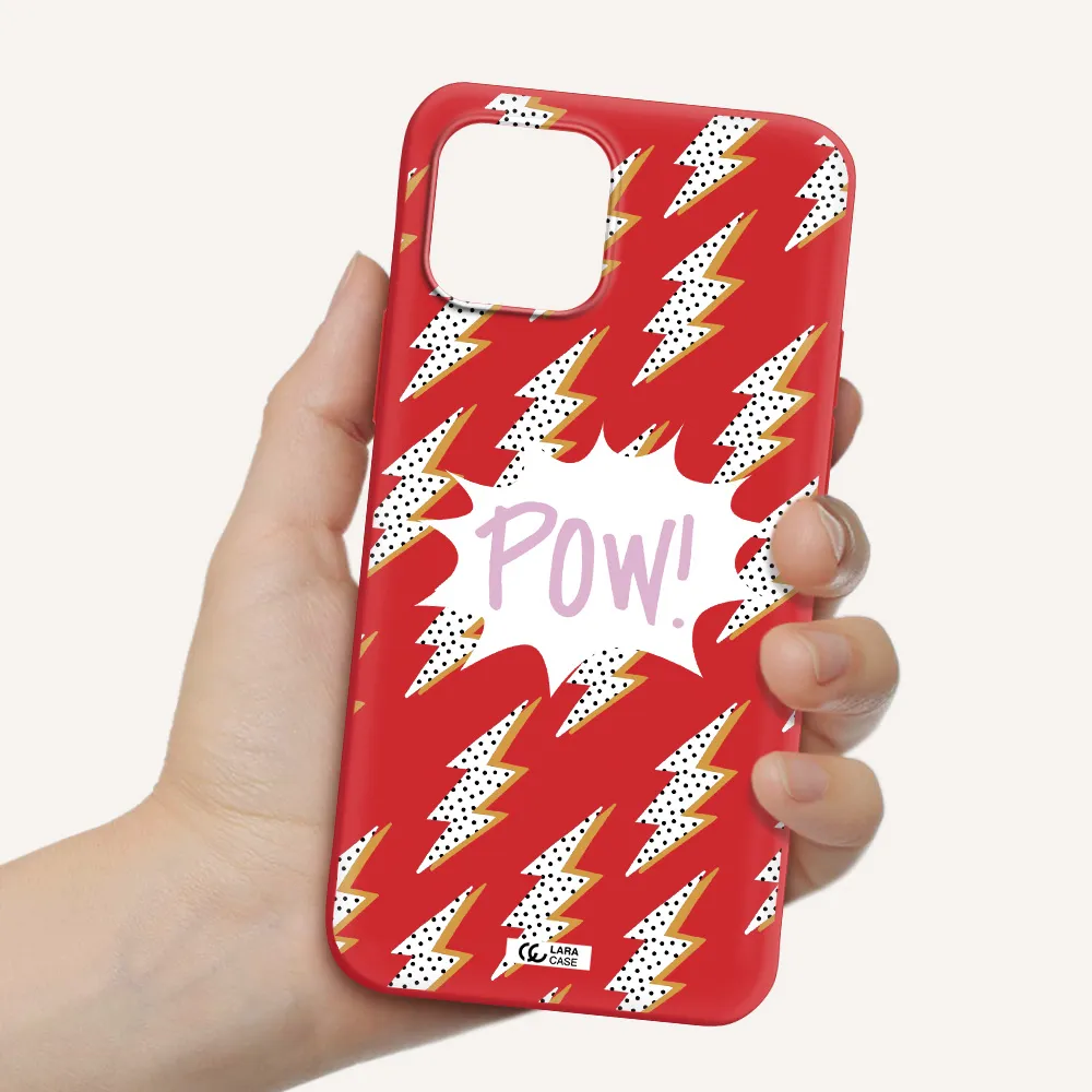 Thunder Apple iPhone 12 mini Silicone Imperial Red Case