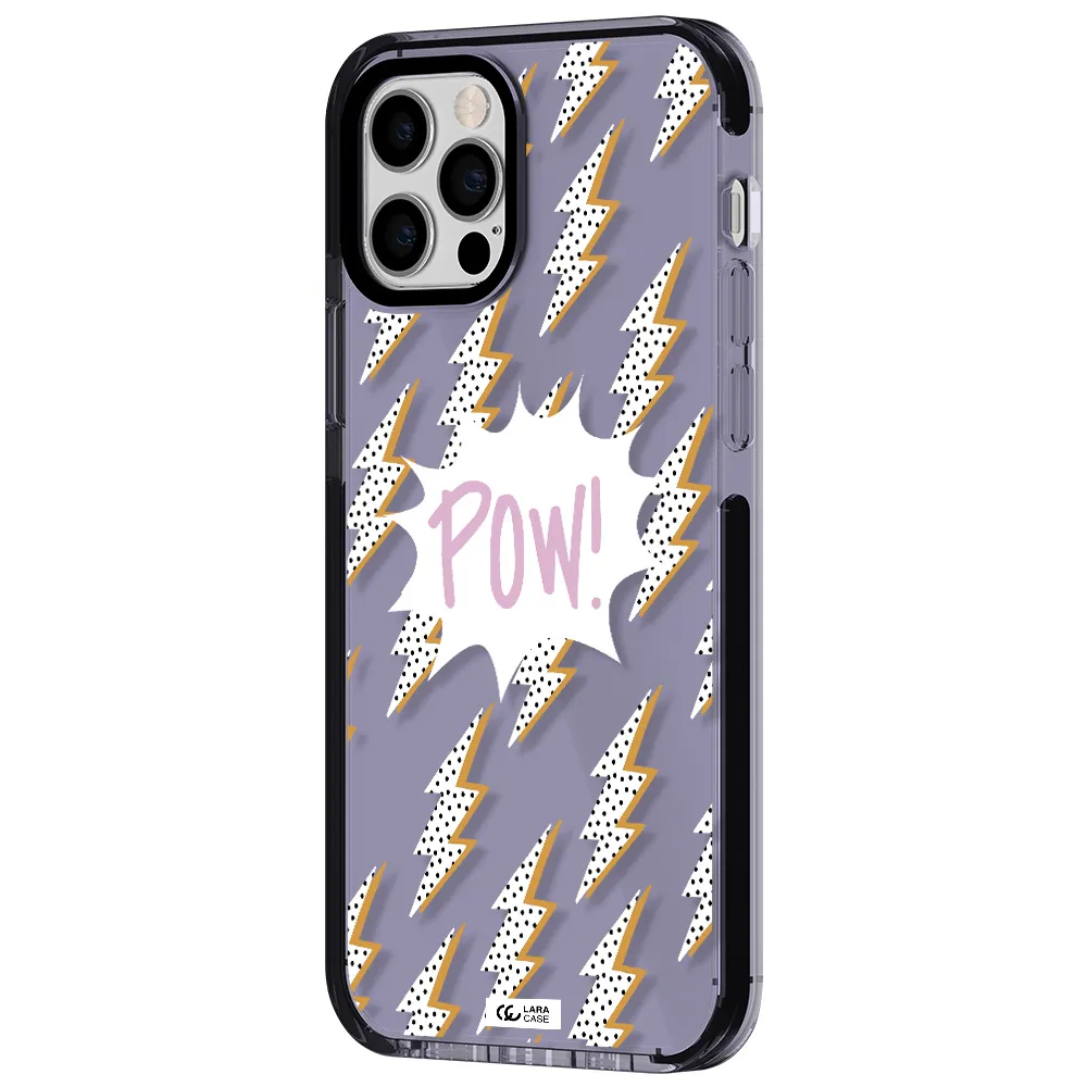 Thunder Apple iPhone 12 pro impact Lilac Case