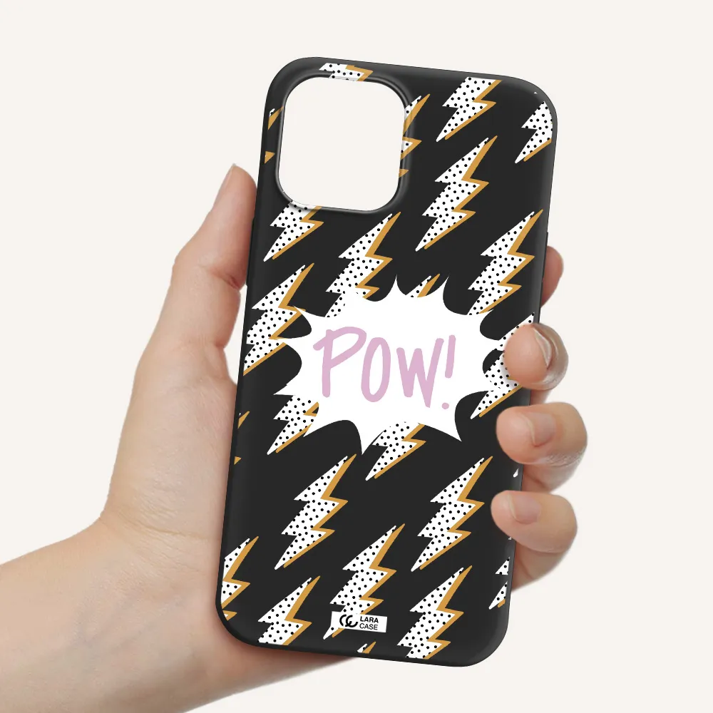 Thunder Apple iPhone 12 pro max Silicone black Case