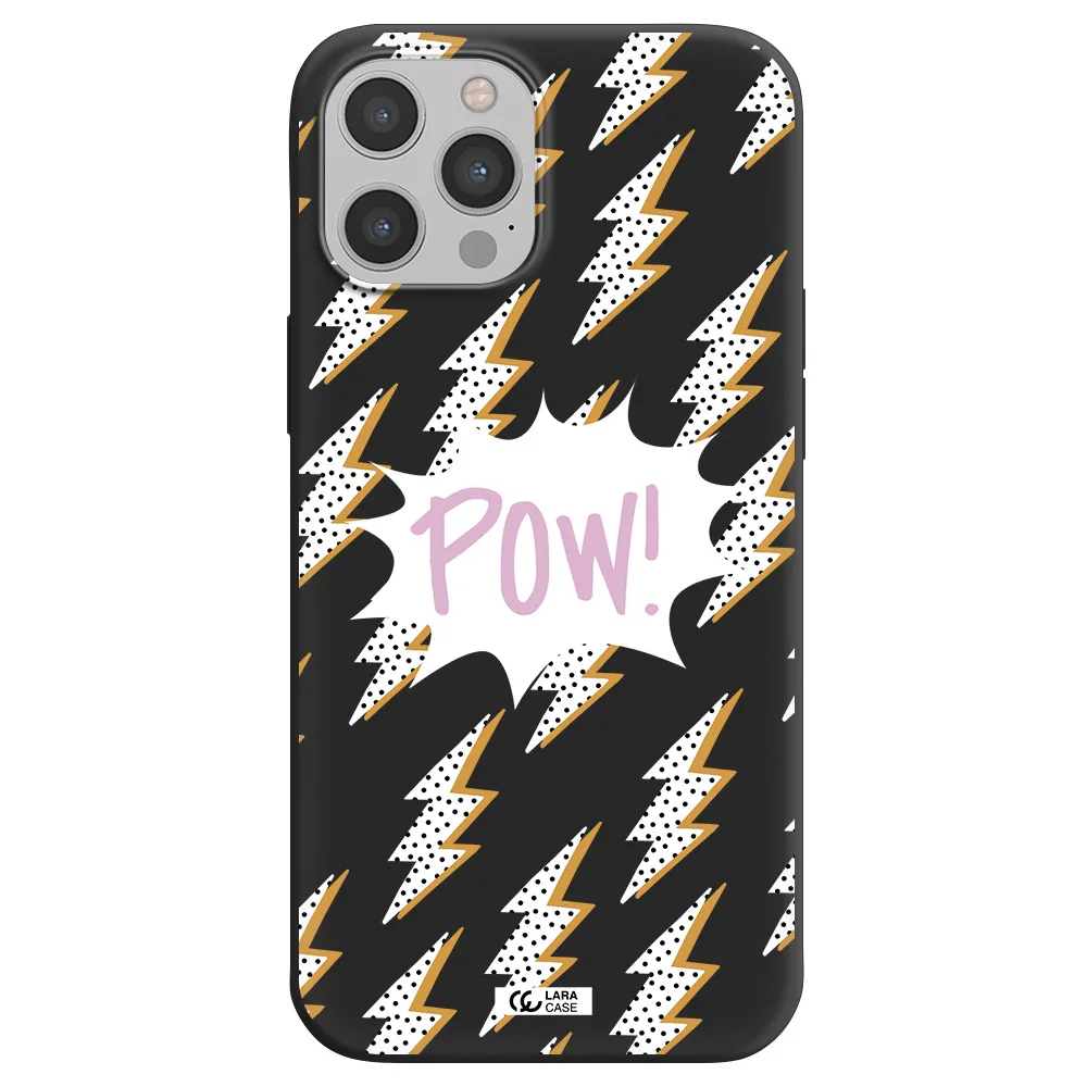 Thunder Apple iPhone 12 pro Silicone black Case