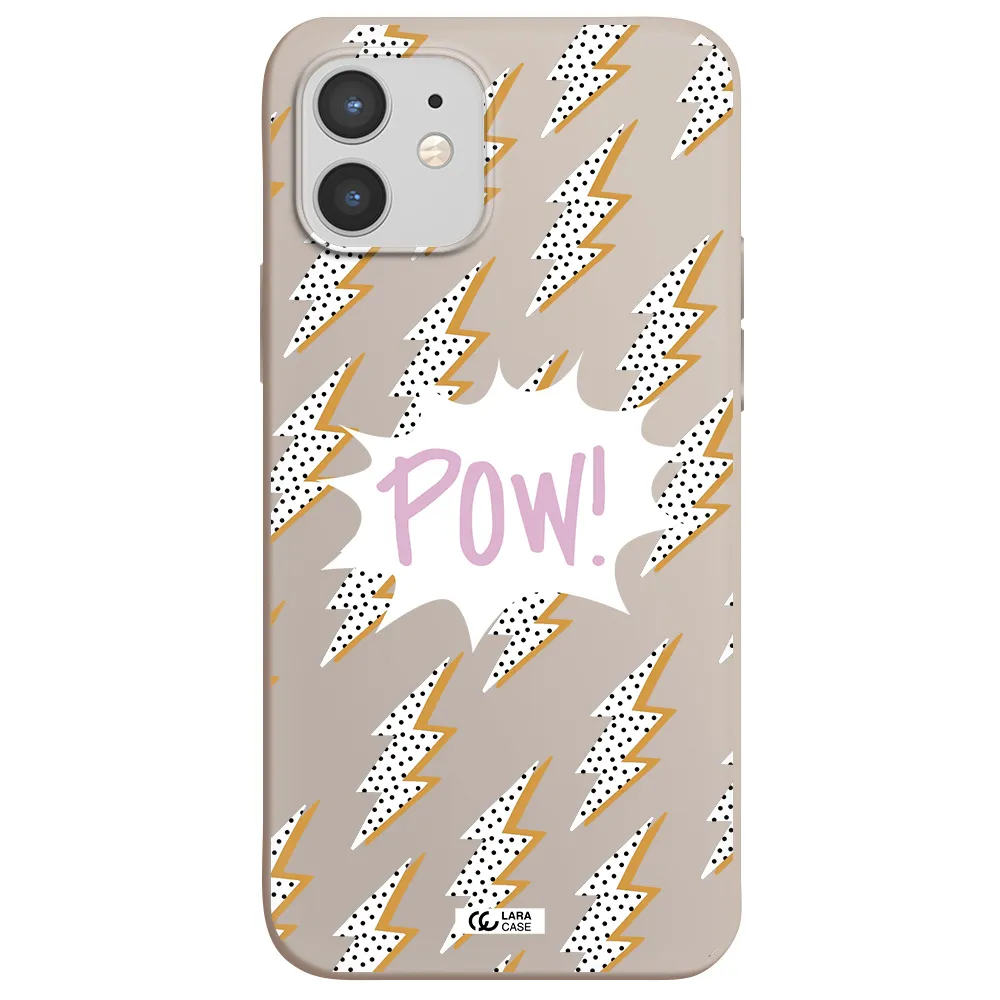 Thunder Apple iPhone 12 Silicone Stone Case