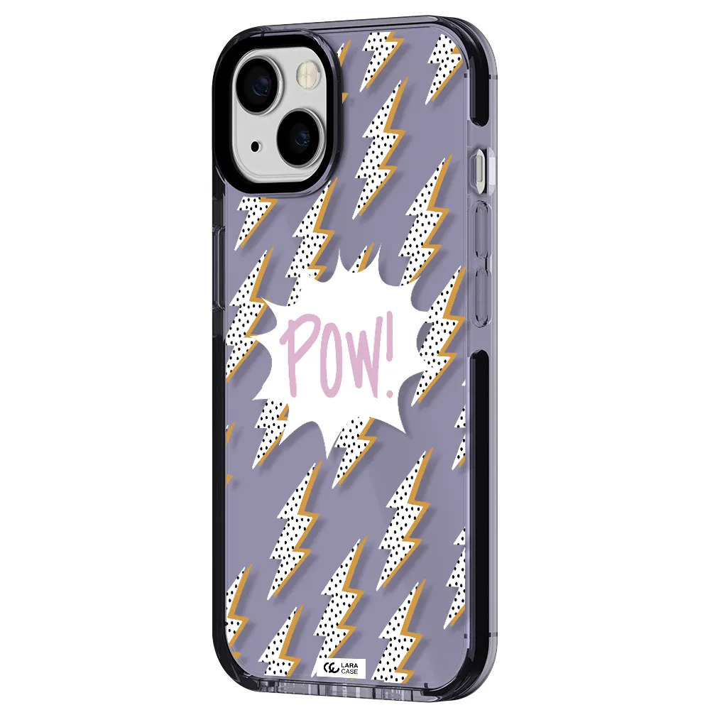 Thunder Apple iPhone 13 impact Lilac Case