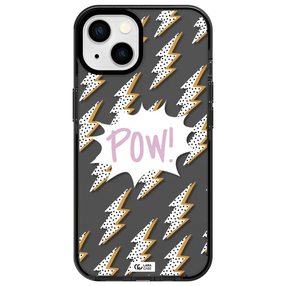 Thunder Apple iPhone 13 impact Smoke Black Case