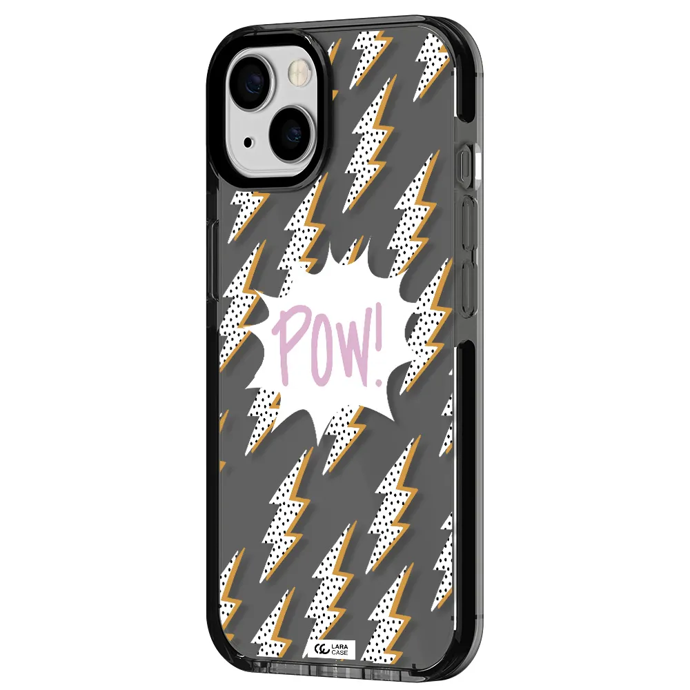 Thunder Apple iPhone 13 impact Smoke Black Case