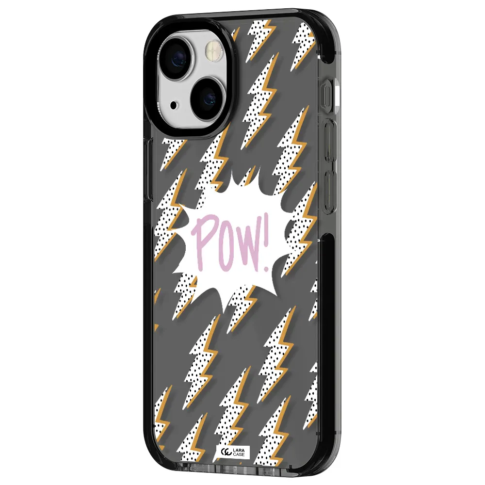 Thunder Apple iPhone 13 mini impact Smoke Black Case