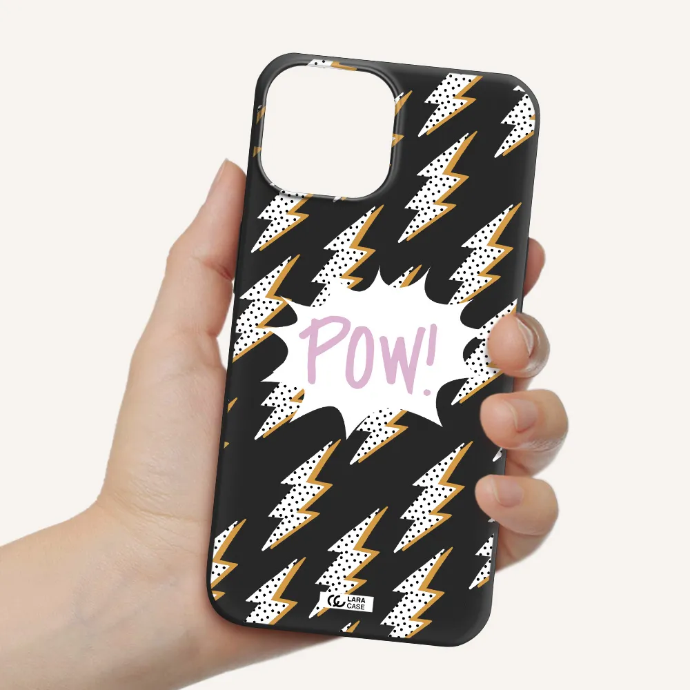 Thunder Apple iPhone 13 mini Silicone black Case