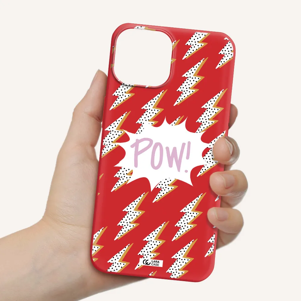 Thunder Apple iPhone 13 mini Silicone Imperial Red Case