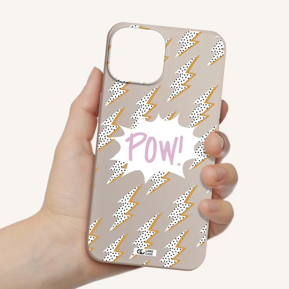 Thunder Apple iPhone 13 mini Silicone Stone Case