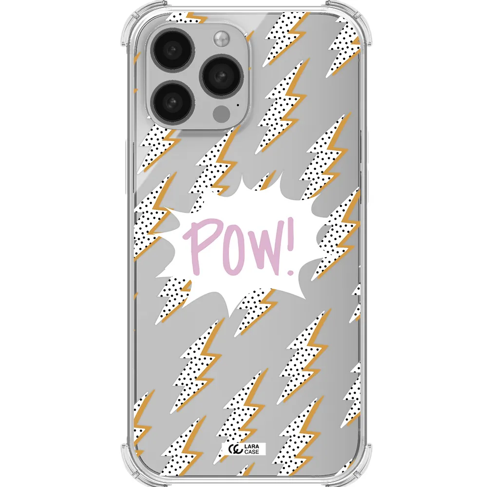 Thunder Apple iPhone 13 Pro Clear PC Case