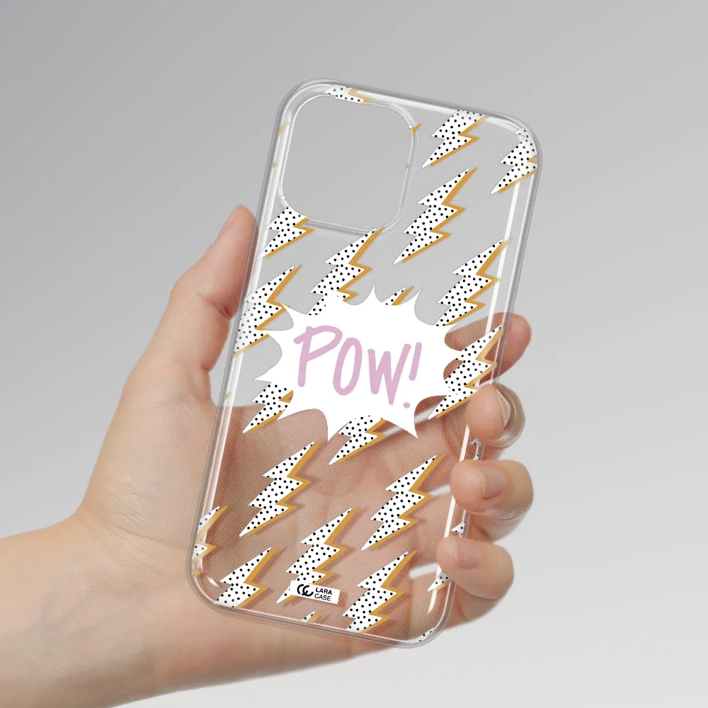 Thunder Apple iPhone 13 Pro Clear TPU Case