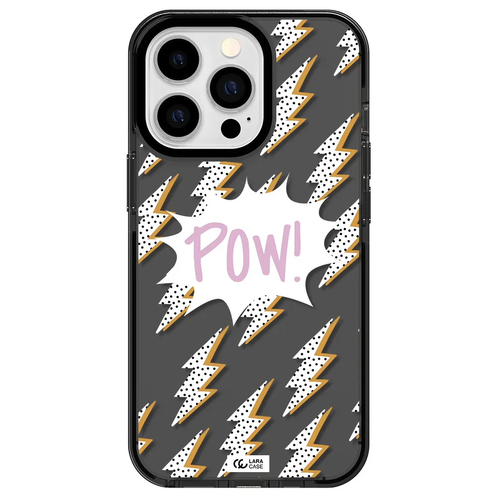 Thunder Apple iPhone 13 Pro impact Smoke Black Case