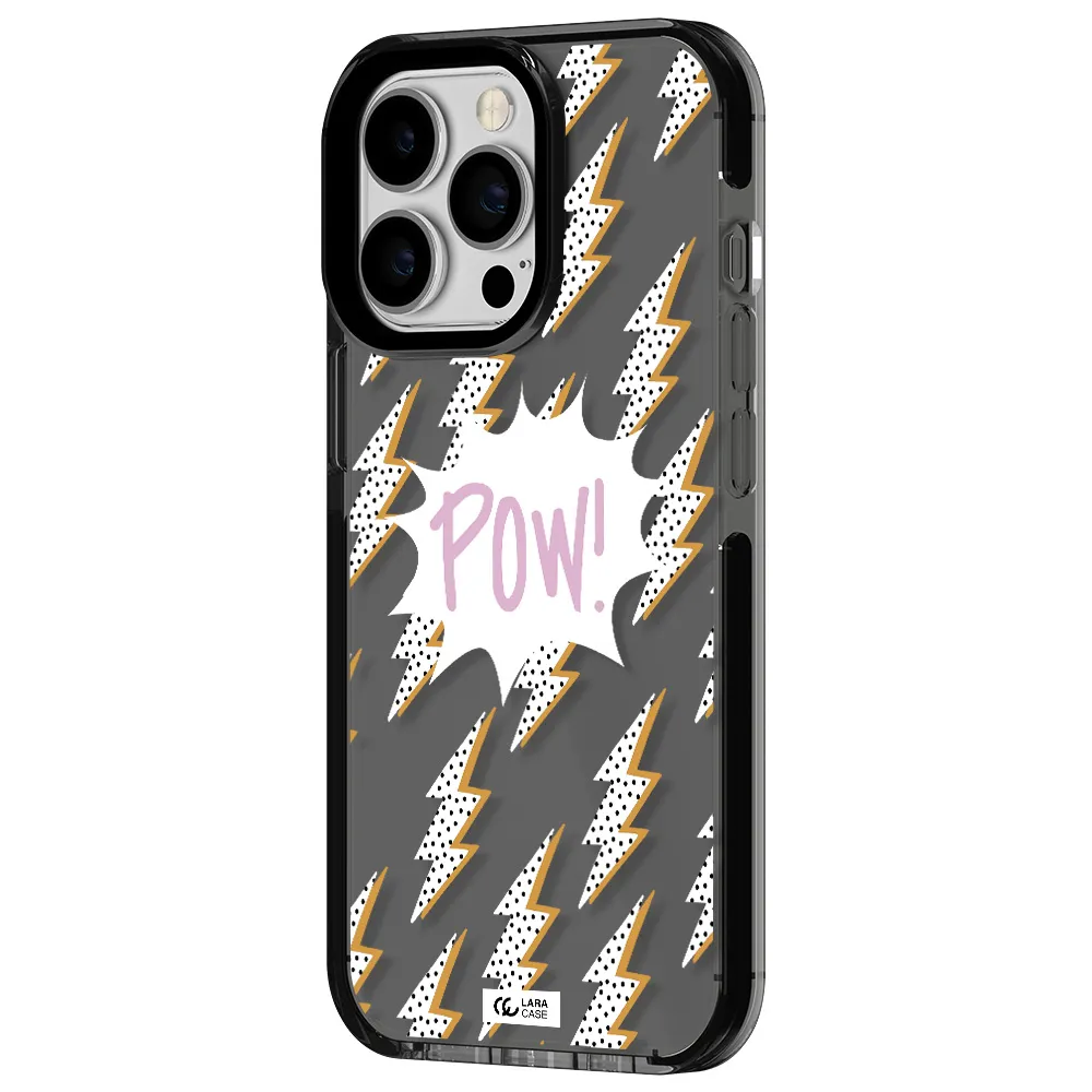Thunder Apple iPhone 13 Pro impact Smoke Black Case