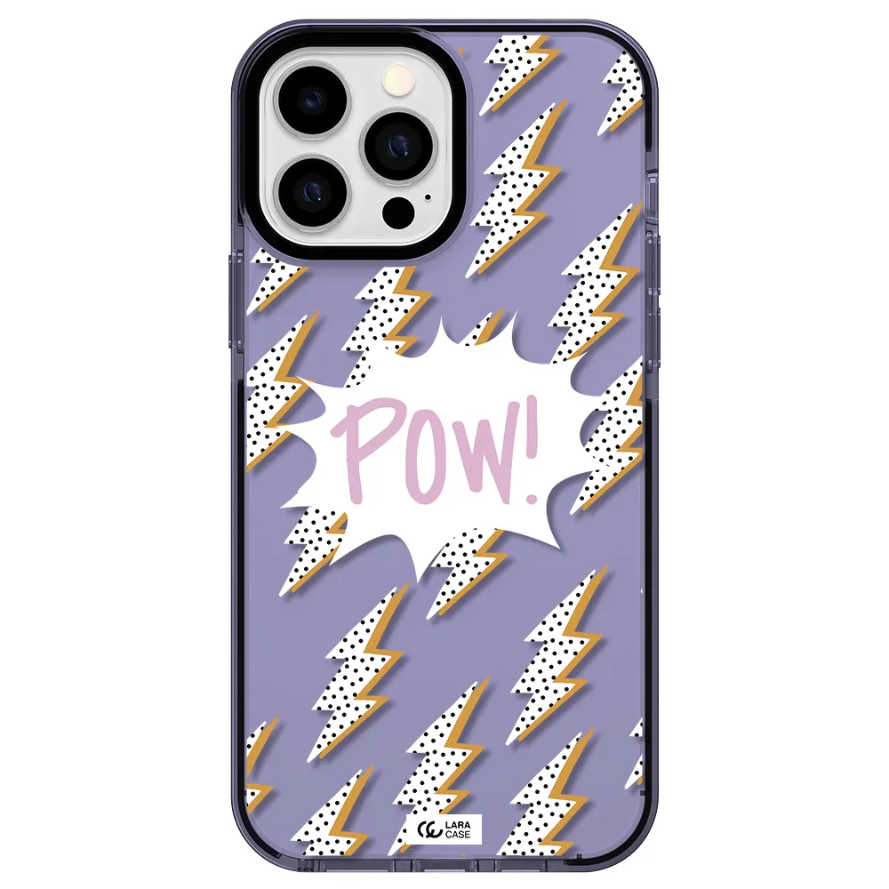 Thunder Apple iPhone 13 Pro Max impact Lilac Case