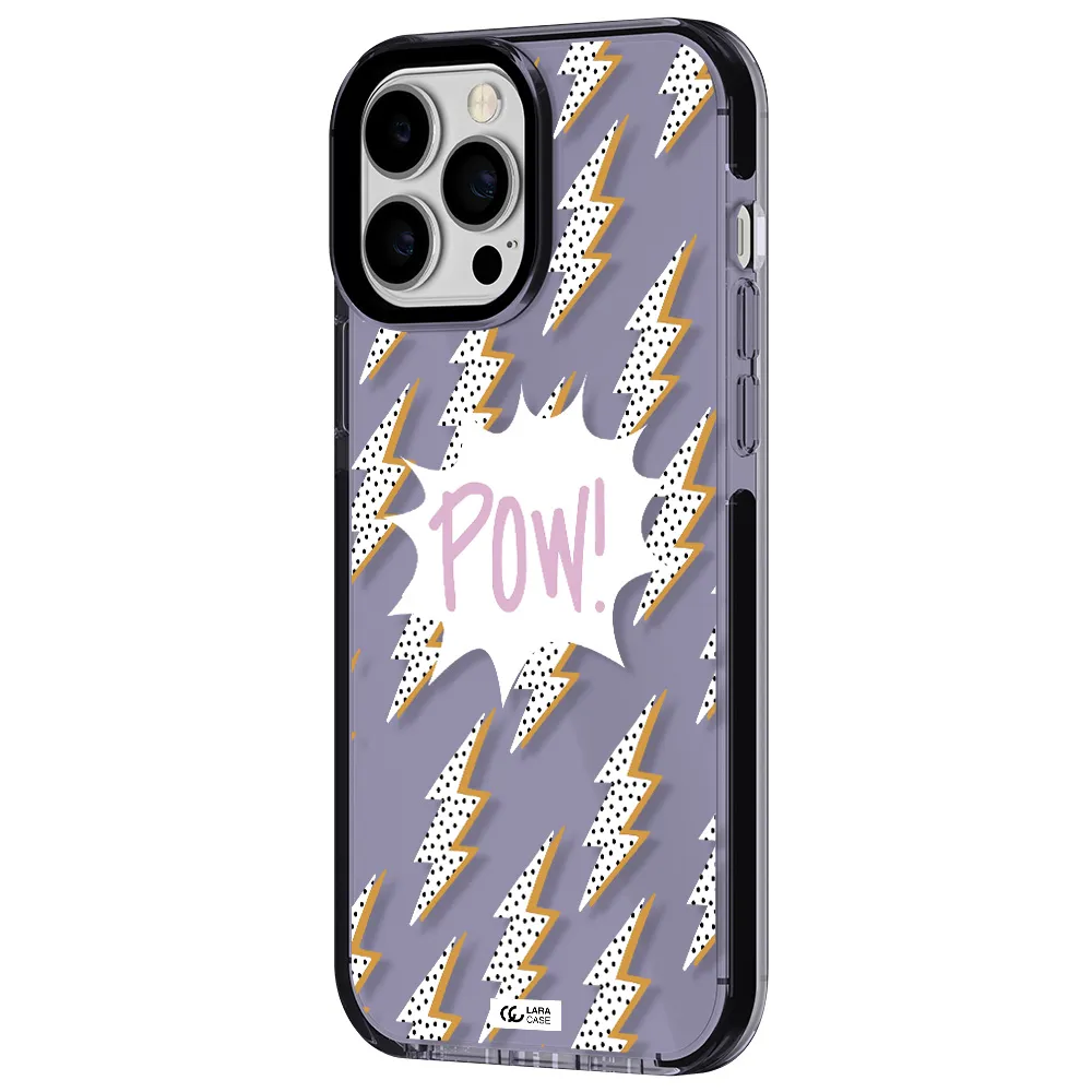 Thunder Apple iPhone 13 Pro Max impact Lilac Case