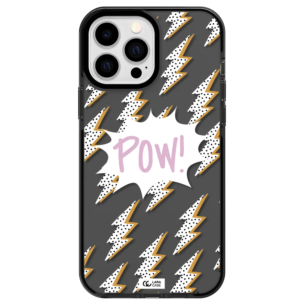 Thunder Apple iPhone 13 Pro Max impact Smoke Black Case