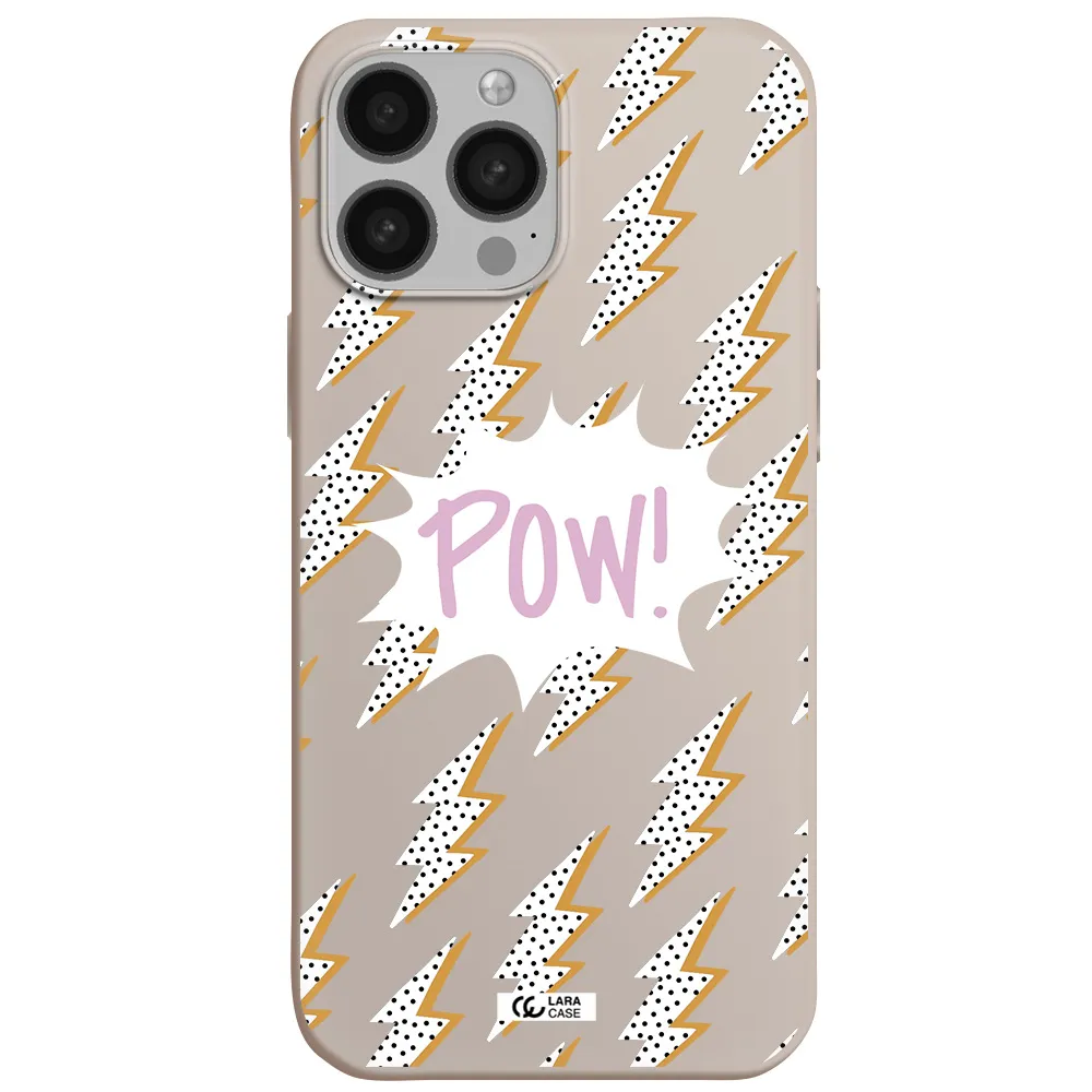 Thunder Apple iPhone 13 Pro Max Silicone Stone Case