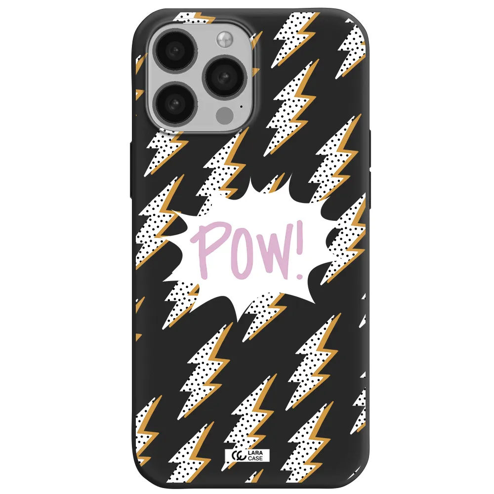 Thunder Apple iPhone 13 Pro Silicone black Case