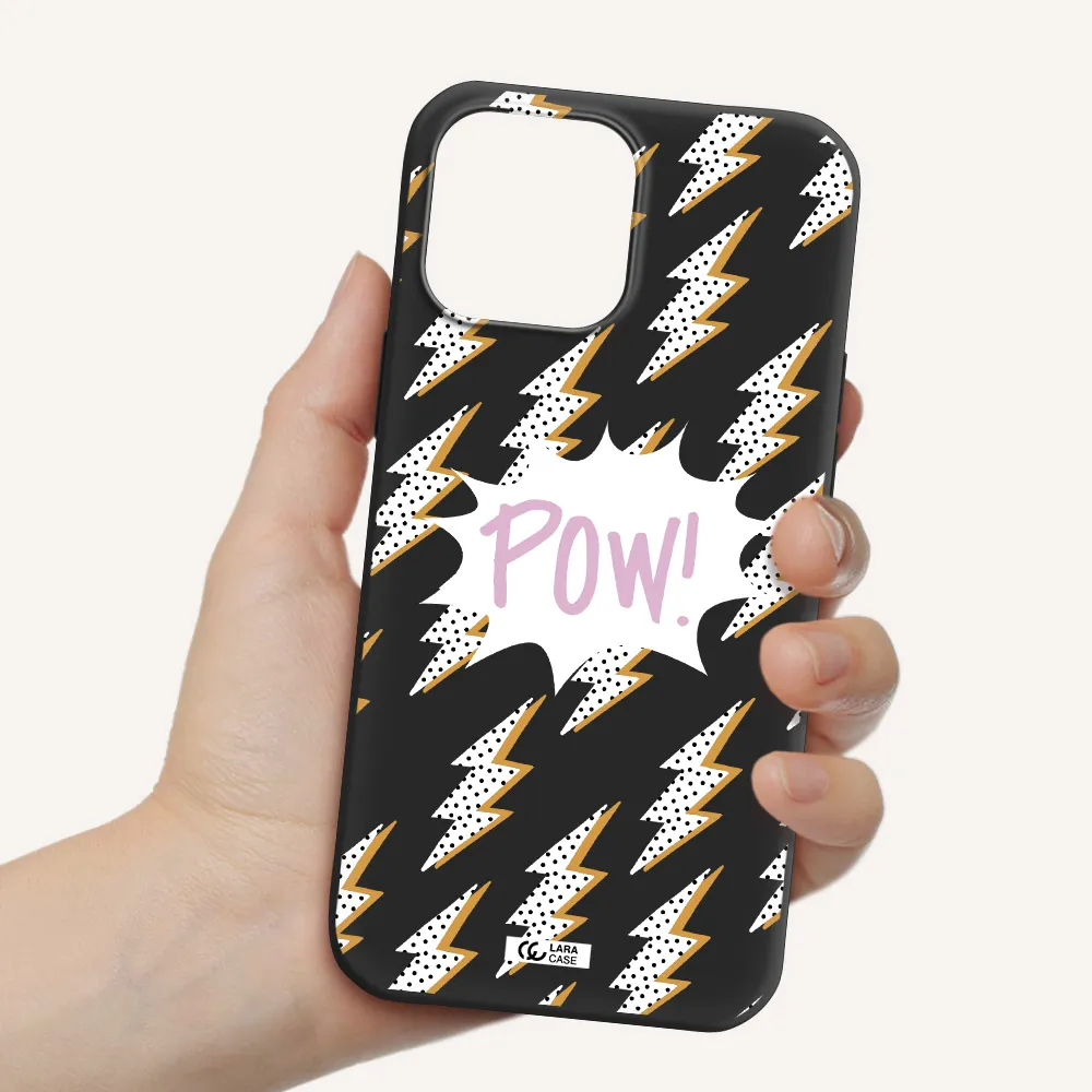 Thunder Apple iPhone 13 Pro Silicone black Case