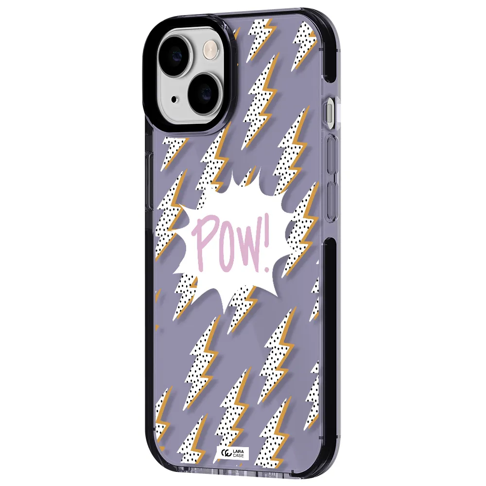 Thunder Apple iPhone 14 impact Lilac Case