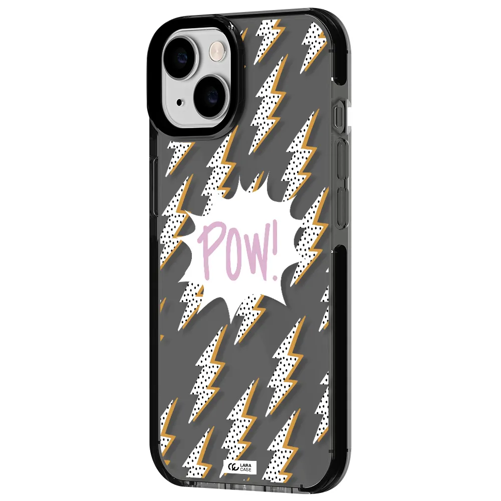 Thunder Apple iPhone 14 impact Smoke Black Case