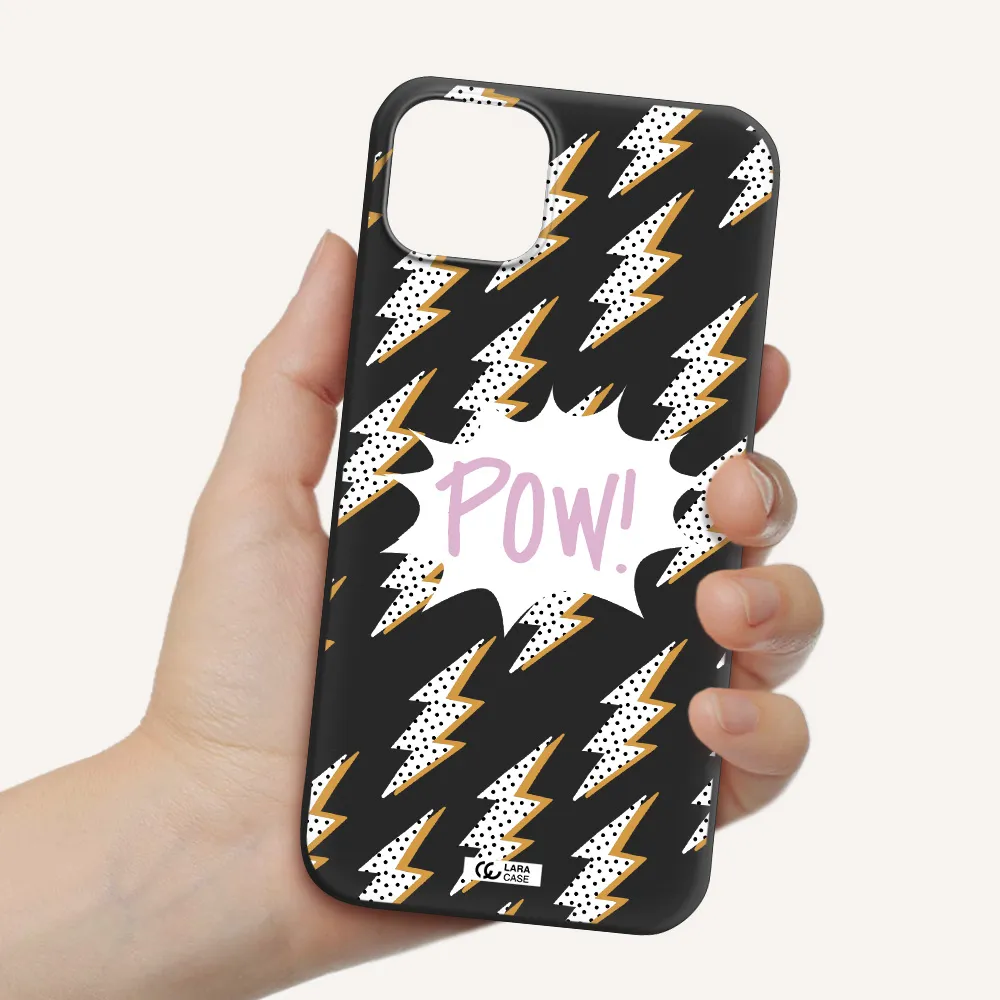 Thunder Apple iPhone 14 plus Silicone black Case