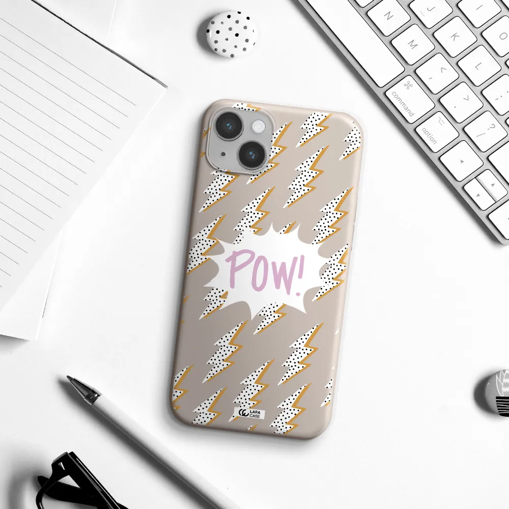 Thunder Apple iPhone 14 plus Silicone Stone Case