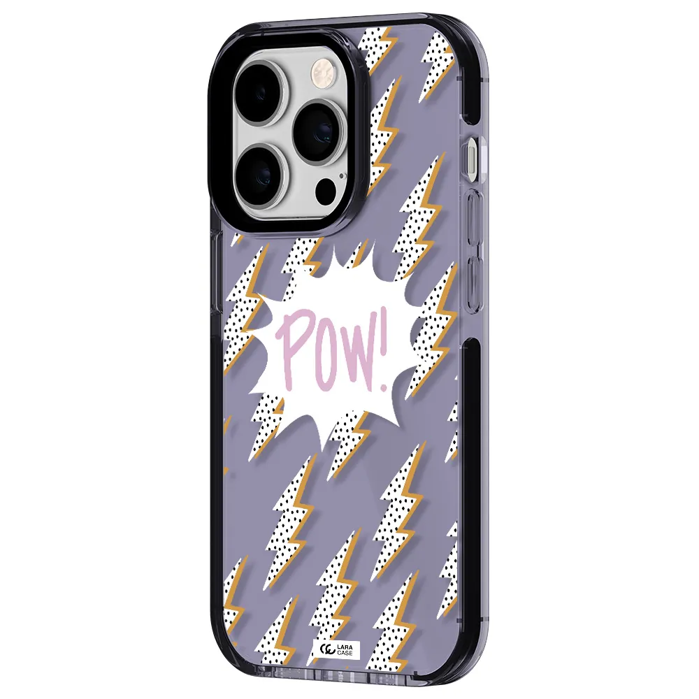 Thunder Apple iPhone 14 pro impact Lilac Case