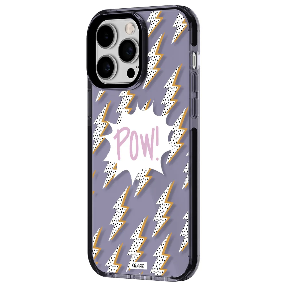 Thunder Apple iPhone 14 pro max impact Lilac Case