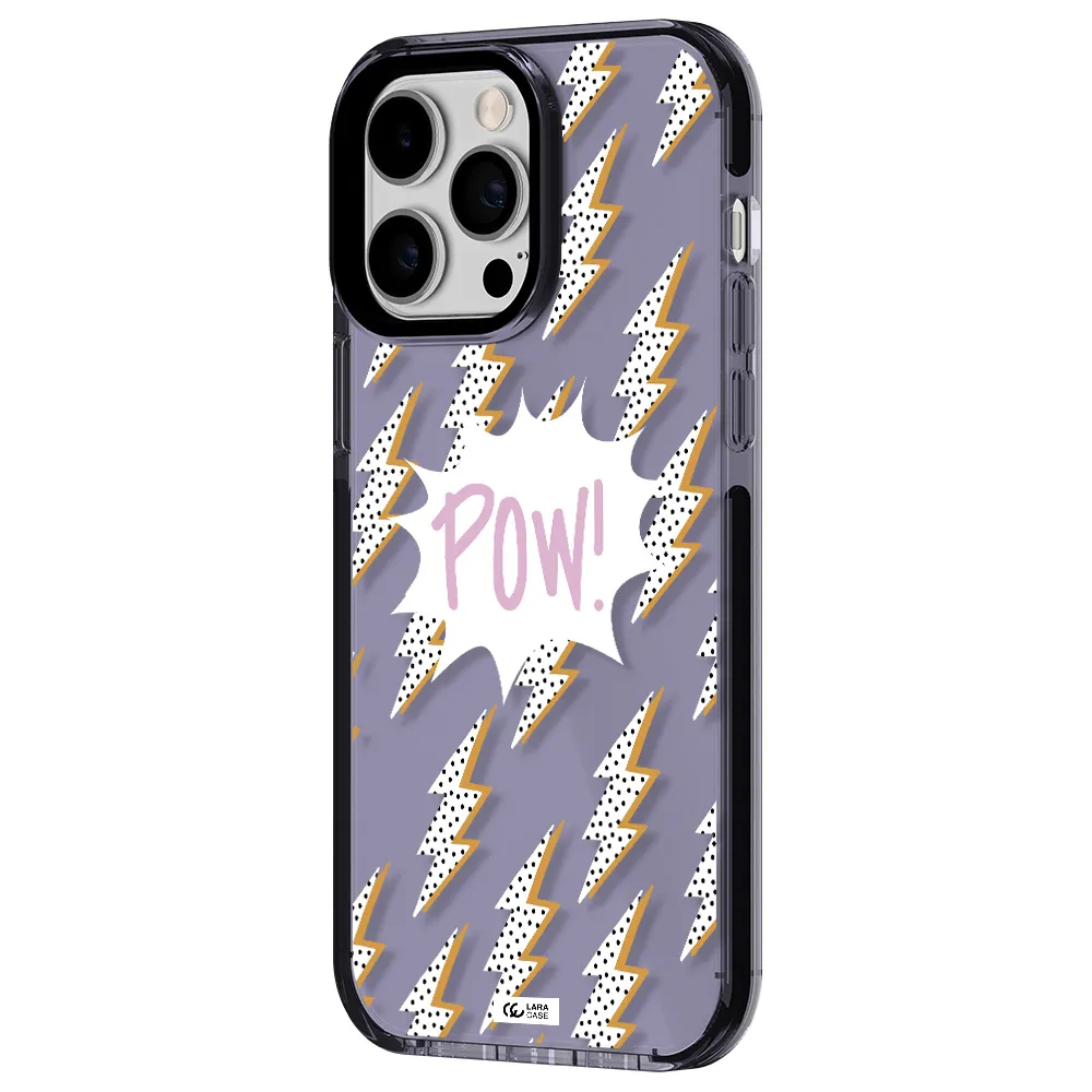 Thunder Apple iPhone 15 Pro impact Lilac Case