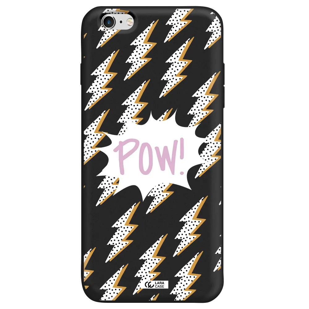 Thunder Apple iPhone 6 plus Silicone black Case