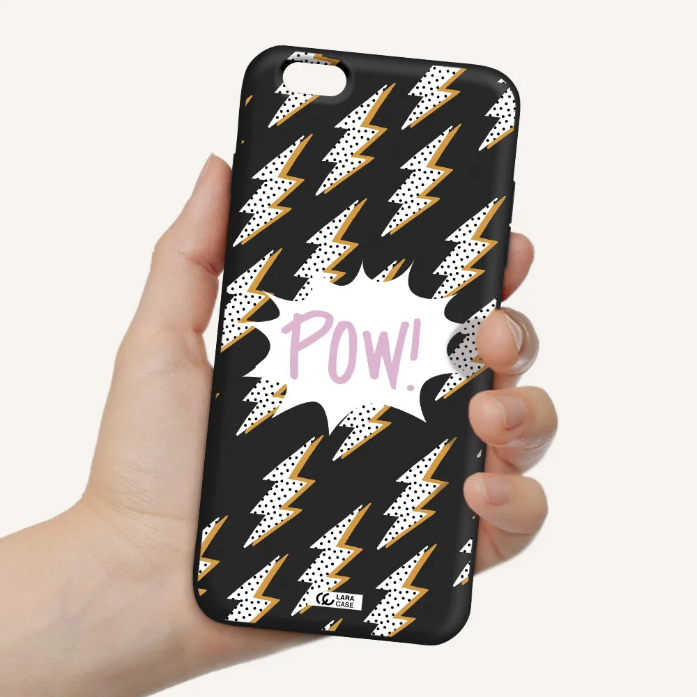 Thunder Apple iPhone 6 plus Silicone black Case