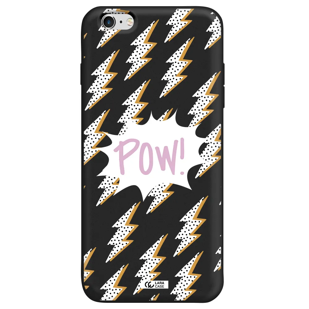 Thunder Apple iPhone 6 s plus Silicone black Case