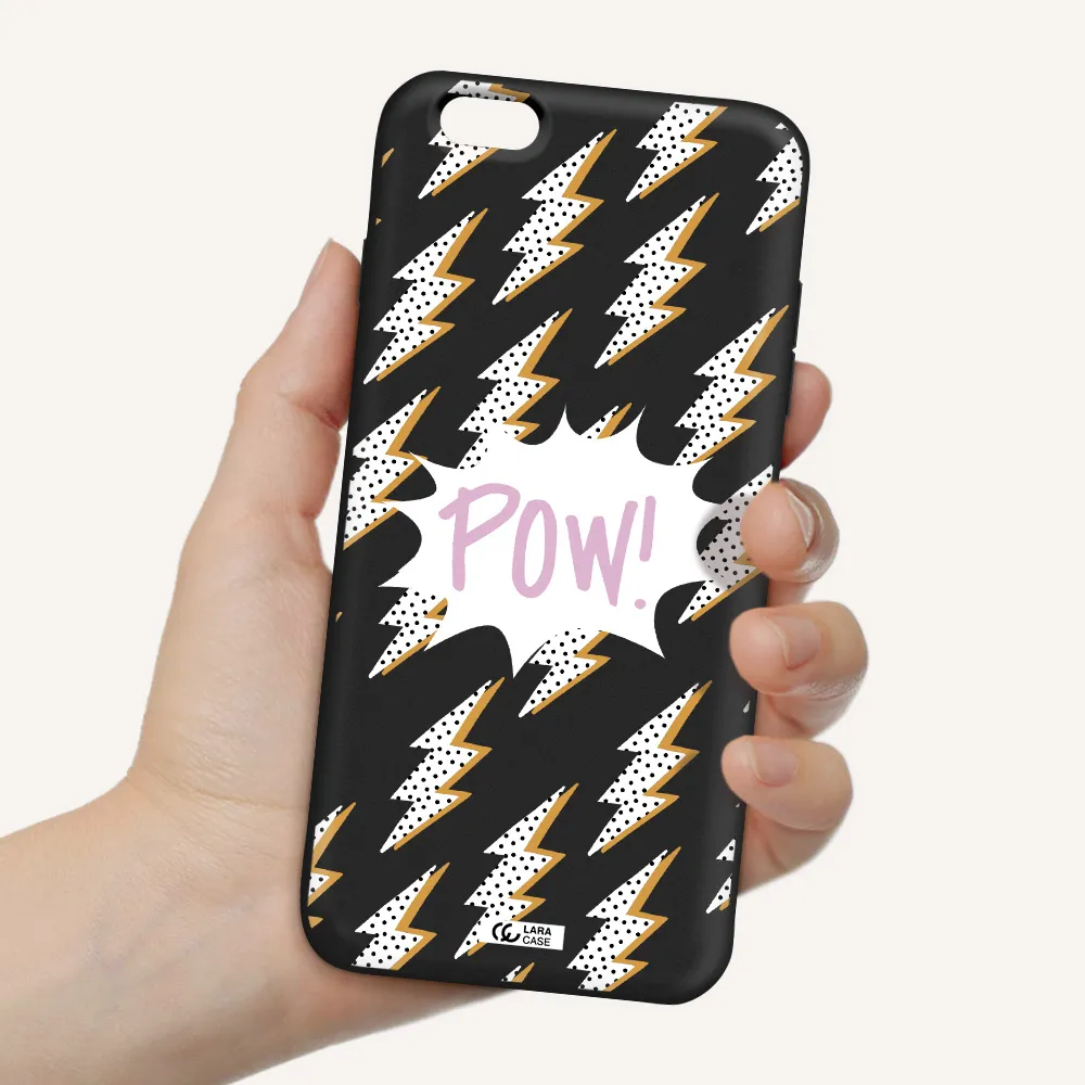 Thunder Apple iPhone 6 s plus Silicone black Case