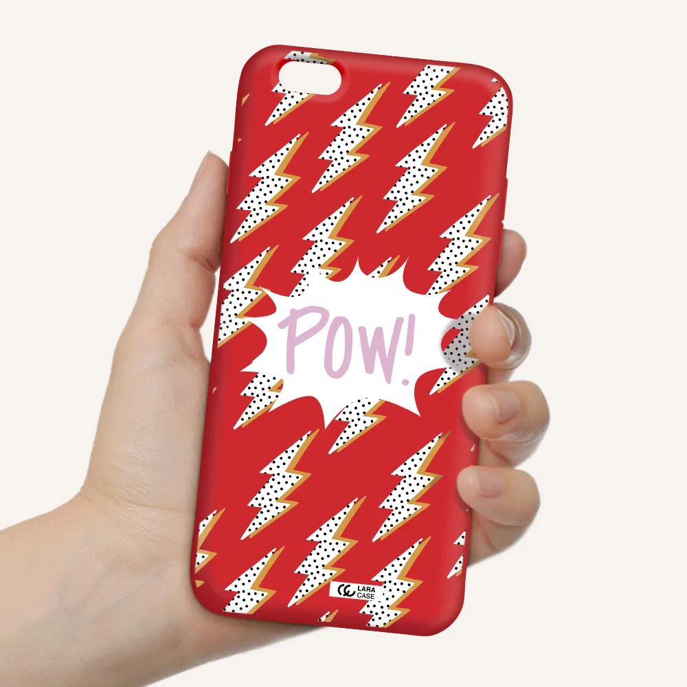 Thunder Apple iPhone 6 s plus Silicone Imperial Red Case