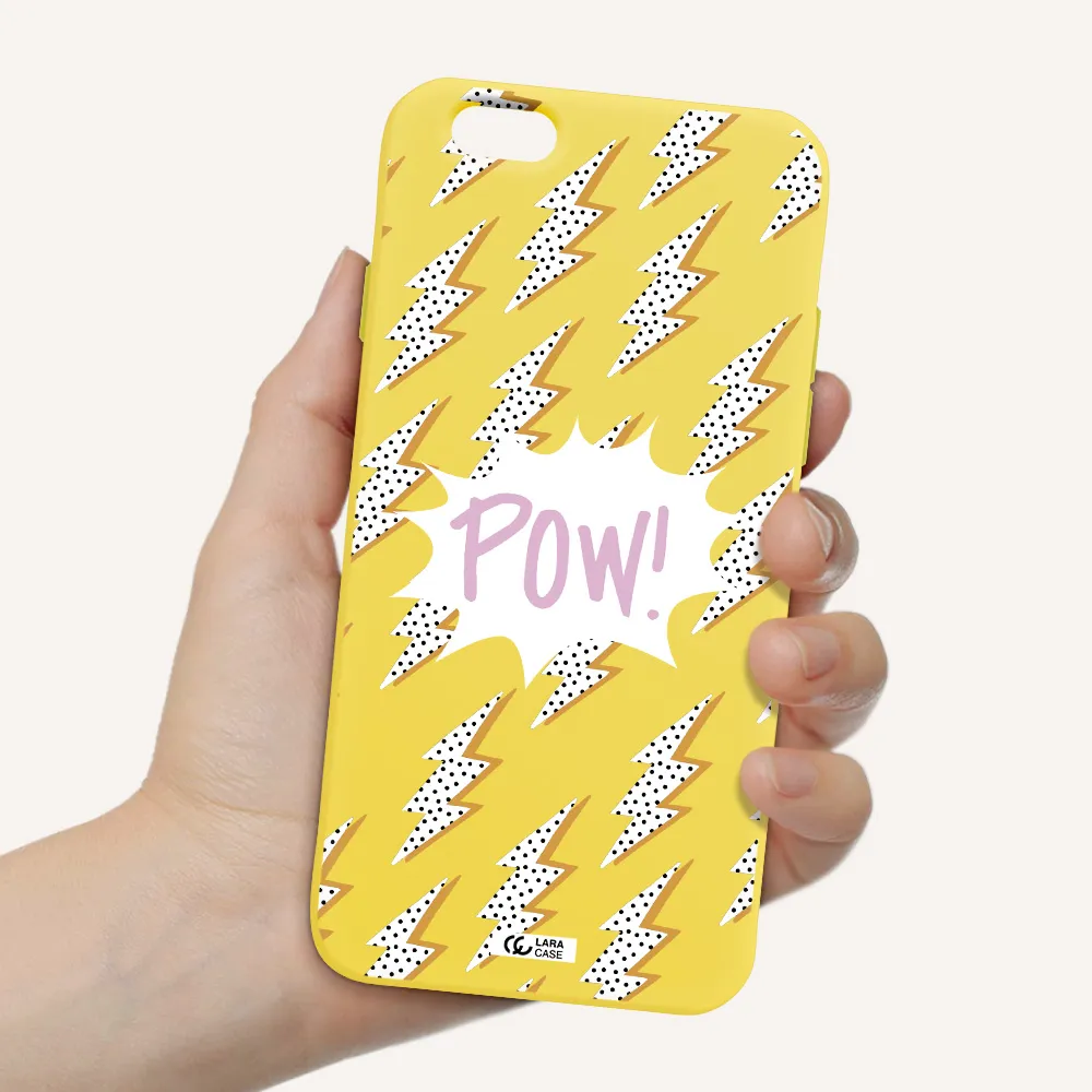 Thunder Apple iPhone 6 Silicone canary yellow Case