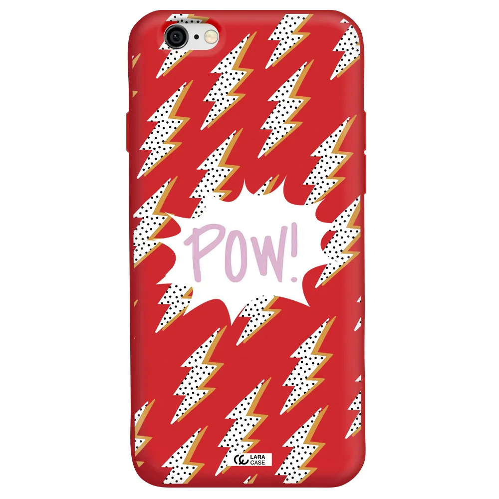 Thunder Apple iPhone 6 Silicone Imperial Red Case