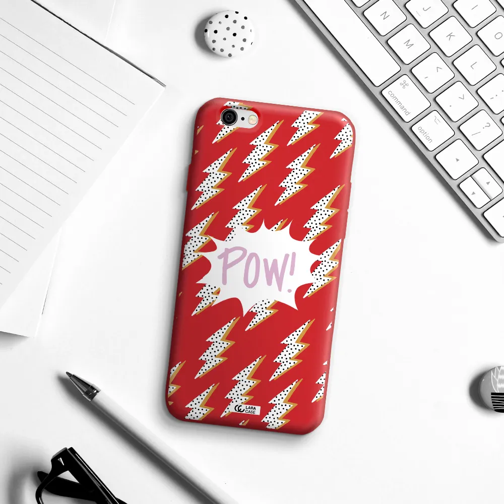 Thunder Apple iPhone 6 Silicone Imperial Red Case
