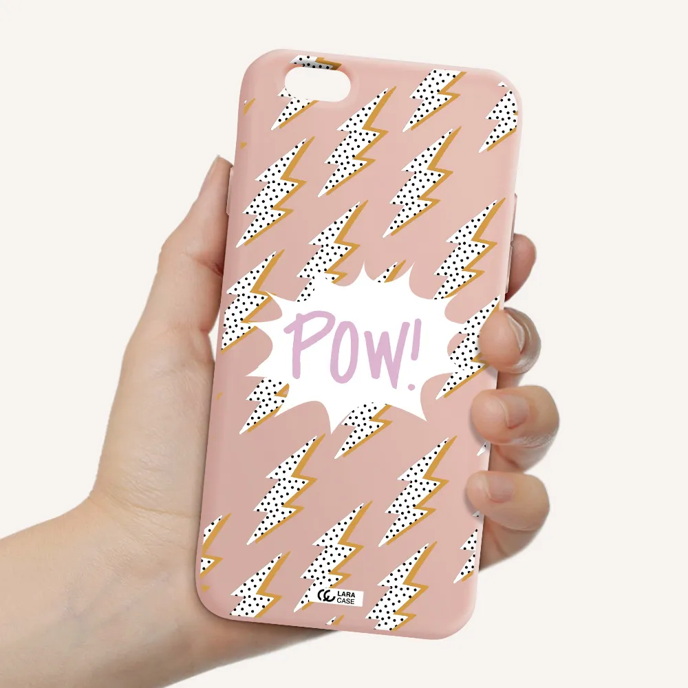 Thunder Apple iPhone 6 Silicone pastel pink Case