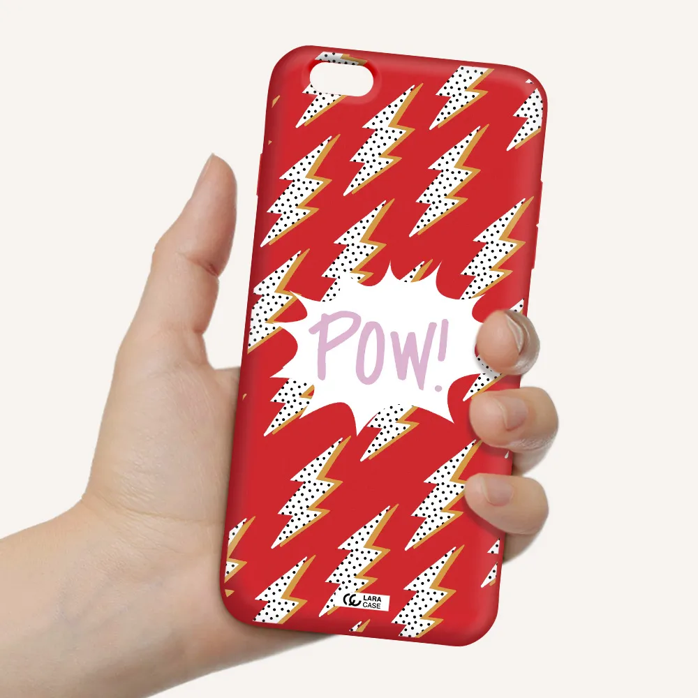 Thunder Apple iPhone 6S Silicone Imperial Red Case