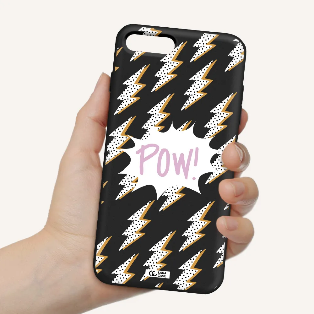 Thunder Apple iPhone 7 plus Silicone black Case