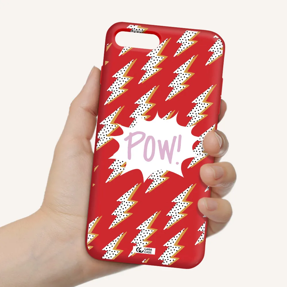 Thunder Apple iPhone 7 plus Silicone Imperial Red Case