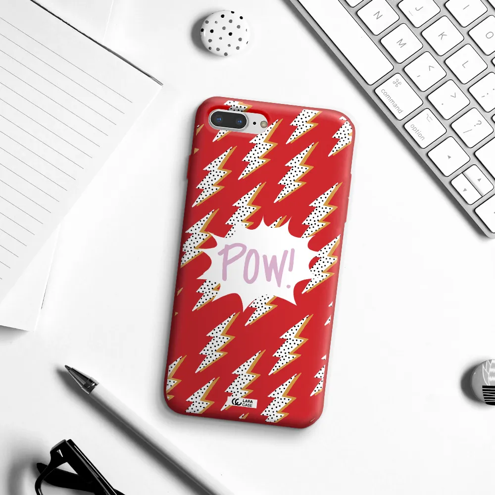 Thunder Apple iPhone 7 plus Silicone Imperial Red Case