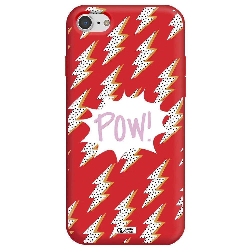 Thunder Apple iPhone 7 Silicone Imperial Red Case