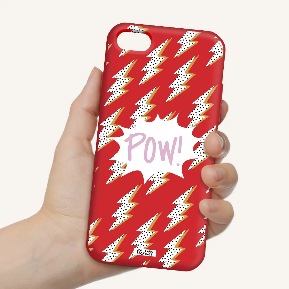 Thunder Apple iPhone 7 Silicone Imperial Red Case