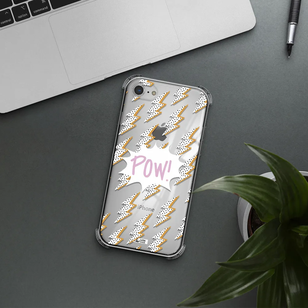 Thunder Apple iPhone 8 Clear PC Case