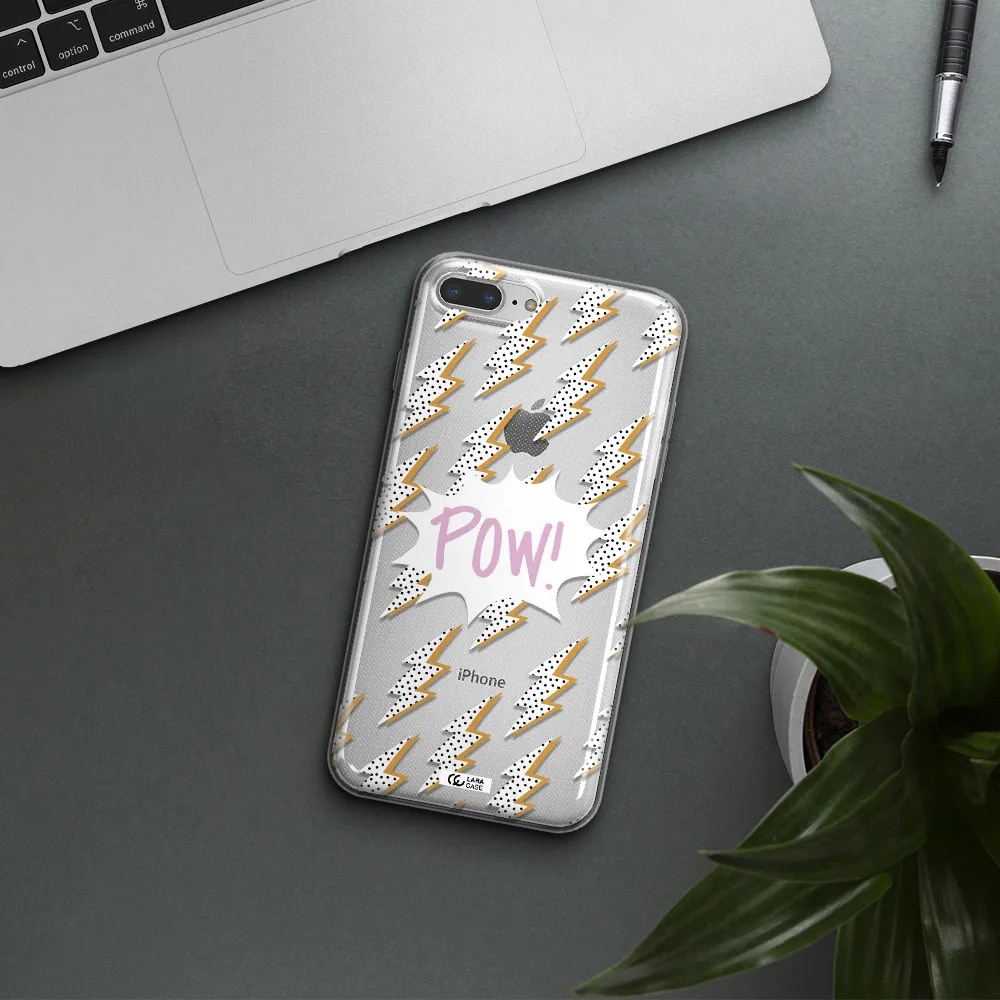 Thunder Apple iPhone 8 plus Clear TPU Case