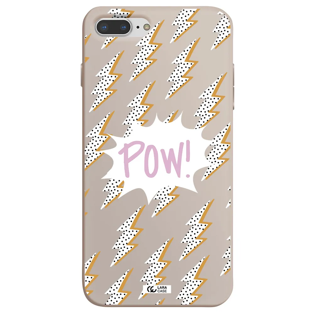 Thunder Apple iPhone 8 plus Silicone Stone Case